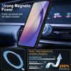 XTCASE Magnetic Cover for Honor 90, Ultra Thin Translucent Matte Back Scratch Resistant TPU Bumper Shockproof Protective Case, Black