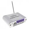 LED Power Amplifier Digital Audio FM/USB/SD Input MP3 Music Player with Remote