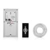 Byron DBW-24031 Doorbell Kit - Knob, Chime and Cable - 90 dB