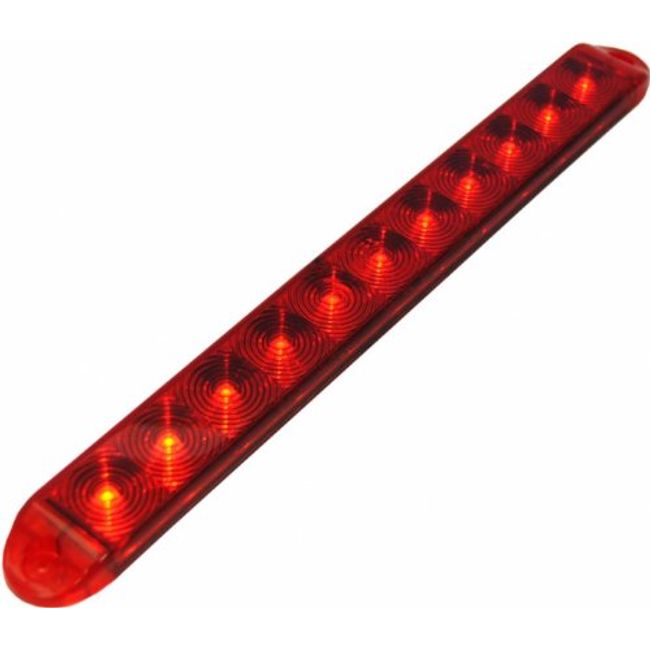 Jammy J-535-R 15" Slimline LED Red Stop Turn Tail Multi-Function Trailer Light