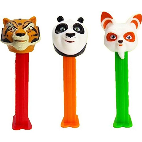 Kung Fu Panda Pez Dispenser With Two Refils One Random Pick