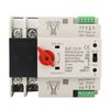 AC110V 63A 2P Mini ATS Automatic Power Automatic Transfer Switch,Dual Power Automatic Transfer Switch 110V Transfer Switch Circuit Breaker Changeover Power Switch