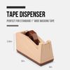 Lichamp Multi Purpose Tape Dispenser One Handed Non Skid Base Office Tool