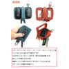 [Awesome/O Thumb] Smart Key Case Double Sided Clear Window with Double Zipper Type Black Ask – 2cmw002