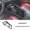 Carbon Center Console Dash Cover Gear Shift Trim Kit for Dodge Challenger 2015+