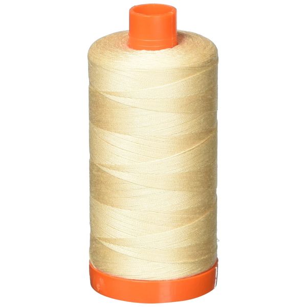 Aurifil A1050-2315 Mako Cotton Thread Solid 50WT 1422Yds Pale Flesh