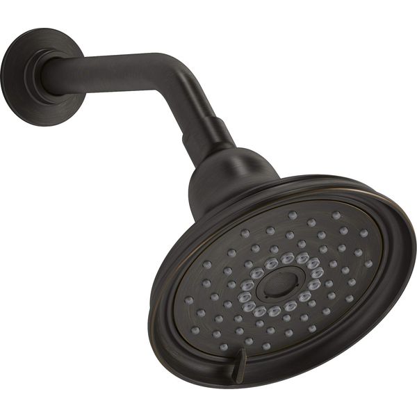 Kohler 22167-2BZ Bancroft 2.5 gpm multifunction showerhead with Katalyst air-induction technology
