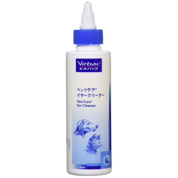 Virbac Betscare Ear Cleaner, 4.2 fl oz (125 ml)