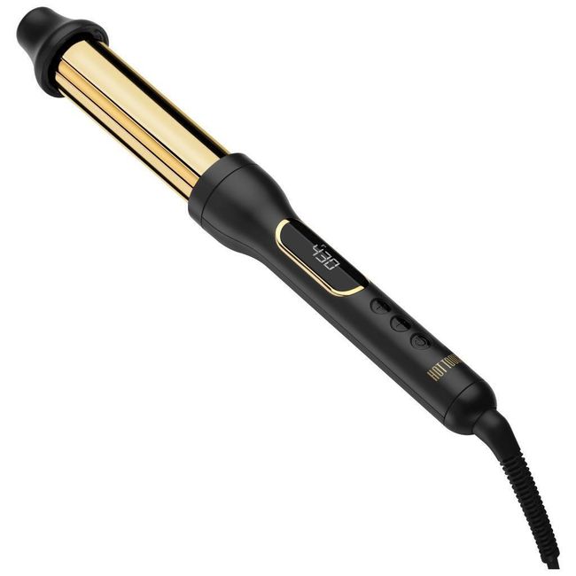 Hot Tools Pro Artist 2-in-1 Hair Curling Iron Wand & Waver HTIR8002G Curls Waves