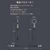 GLOWZEN USB C Cable, Short Type-c 22CM, 240W Rapid Charging Strap, Type-C Cable, Mobile Charging, Portable and Efficient (Black)
