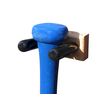 (Oak) - Vertical Wall Mount for a Baseball Bat (Made in the USA)
