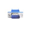 CompuCablePlusUSA.com DB9 IDC Metal Shell Serial Connector Adapters for Ribbon Cable (6 PC/Pack) (DB9 Male)