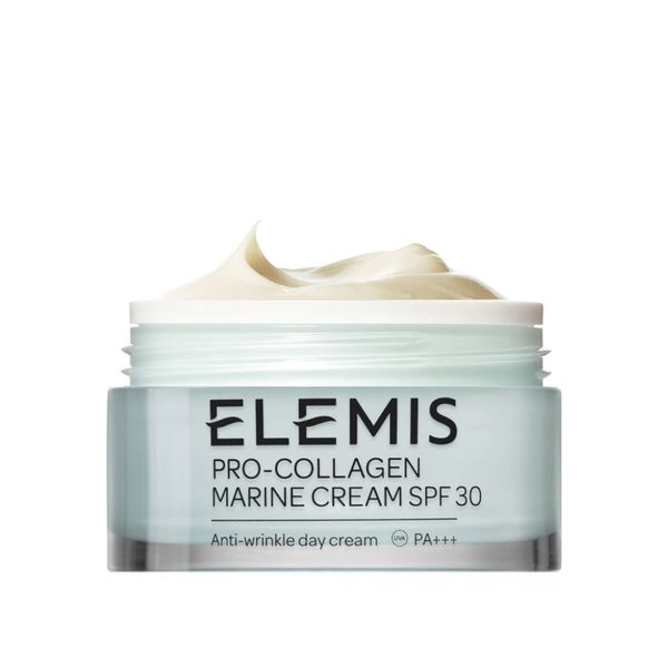 ELEMIS Pro-Collagen Marine Cream, Anti-Wrinkle Daily Face Moisturising Lotion, Hydrating Ultra-Light Gel-Cream Day Moisturiser Leaves Skin Smooth, Glowing and Rejuvenated, Suitable For All Skin Types