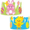 Baker Ross Easter Crowns - Pack of 3, Easter Crafts for Kids (AT514)