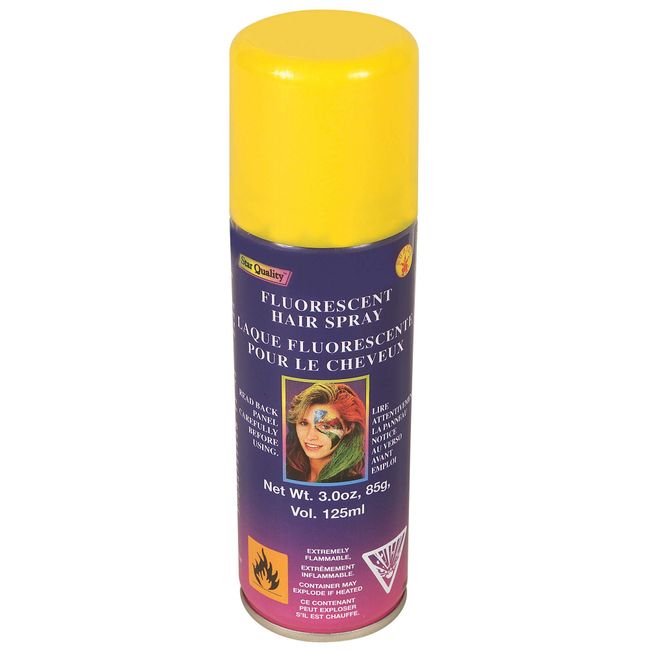 Rubie's Bright Color Hairspray, Yellow