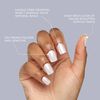 KISS Gel Fantasy Press On Nails, Nail glue included, Ribbons', Pink, Short Size, Squoval Shape, Includes 28 Nails, 2g glue, 1 Manicure Stick, 1 Mini File