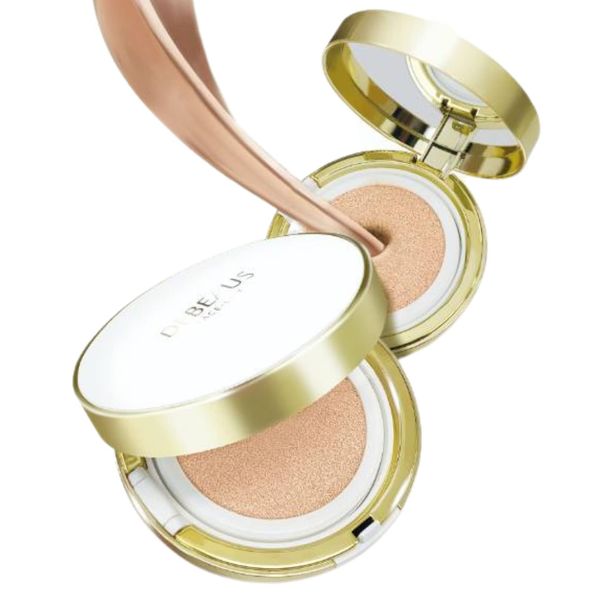 DEBEAUS Cushion Foundation with Refill, First BT Formulated in Japan, Korean Cosmetics, High Coverage