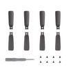 4 Propellers for DJI Flip Blades, Wing Replacement Accessories, Push Type Quick Disassembly