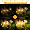 Solar 50LED Bulbs 100FT Warm White String Lights Waterproof IP65 Outdoor,US Ship