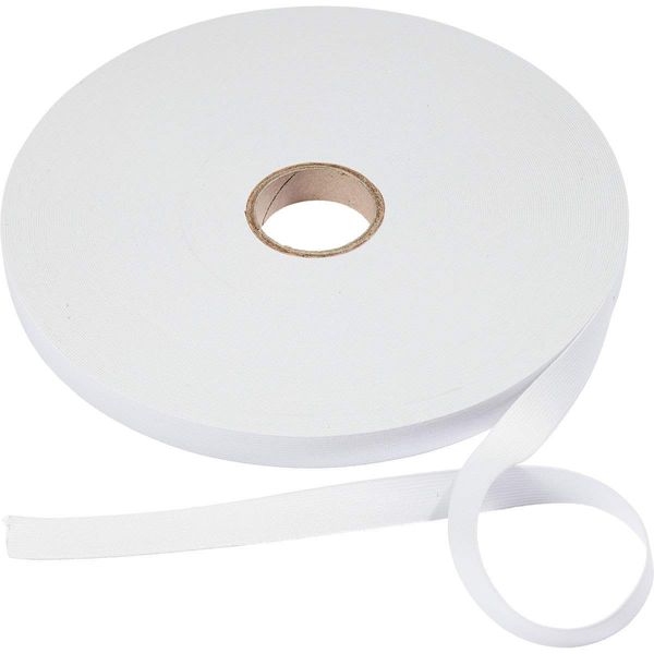 Soft Elastic Tape - White - 2cm