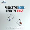 EARasers Noise Cancelling Earplugs - Reusable Noise Reduction Musicians Earplugs for Concerts, Djs – 19dB Peak Reduction