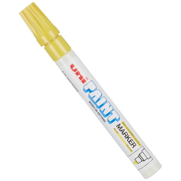 Uni Paint PX-20 Medium Tip Yellow Single Paint Marker
