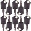 10x Key Replacement for CAT Caterpillar Dozer Backhoe Excavator Skid Steer Loader 5P8500