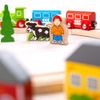 Bigjigs Rail My First Wooden Train Set - Beginner Railway Set