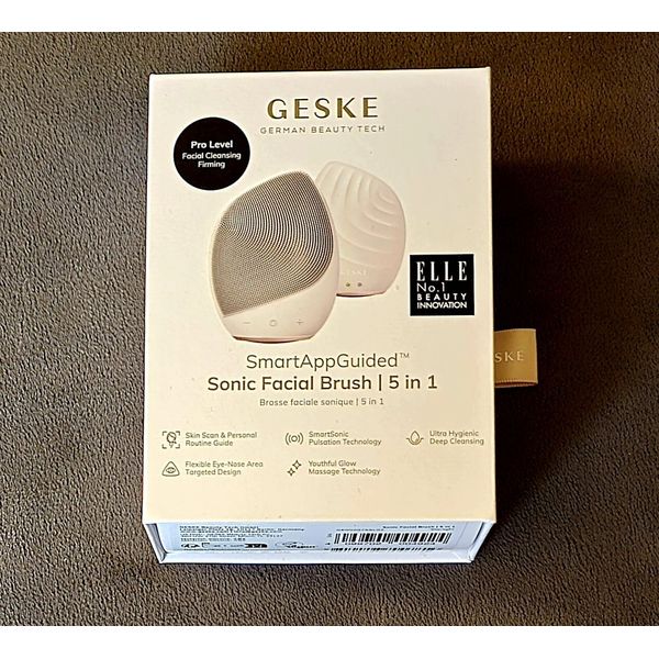 Geske Smart App Guided Sonic Facial Brush 5 In 1 - Pro Level
