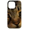Long Haired Tabby Cat Artistic Pet Portrait Case for iPhone 14 Pro Max