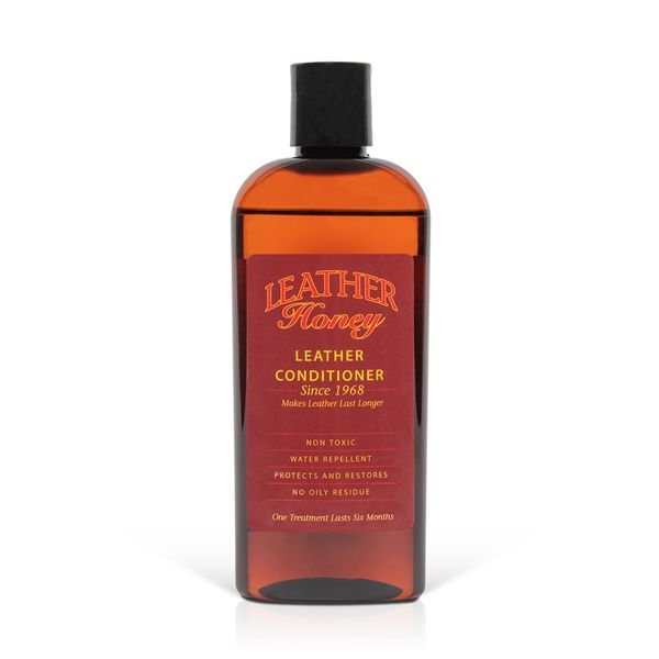 Leather Honey Leather Conditioner, Best Leather Conditioner Since 1968. for Use on Leather Apparel, Furniture, Auto Interiors, Shoes, Bags and Accessories. Non-Toxic and Made in The USA!