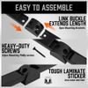 4PC 12" Super magnet Tool Holder Wrench screwdriver Organizer Storage Adjustable