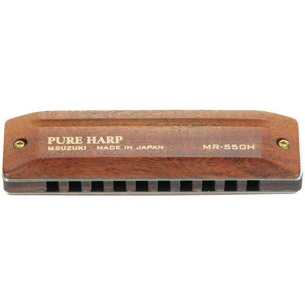 Suzuki MR-550H PURE HARP 10 Hole Harmonica D-Tone