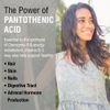 Solaray Pantothenic Acid 500mg | 100 VegCaps