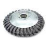 Steel Wire Weeding Head 6 Inch Rotating Wheel Brush Disc for Lawn Garden Agriculture Tools - Inner Hole 25.4 mm (6 Inch)
