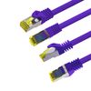 1aTTack.de Cat.7 Network Cable, Cat7 Ethernet Cable, Network / Internet / DSL / Modem / Router / Hub Patch Cable, LAN Cable, Raw Cable, 10 GB/s (SFTP PiMF), Set: Patch Cable with RJ 45 Connector, Cat.6a 1m