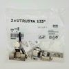 2x IKEA UTRUSTA Hinge with Soft Closing Damper Kitchen Cabinet 125 ° Blum.