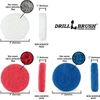 Drillbrush Scrub Brush - Drill Scrub Brush Attachment 7- Stone Cleaning - Deep