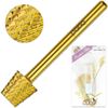 Professional Gold Coated Medium Grit Magic Back Fill Nails Pedicure Carbide Bit