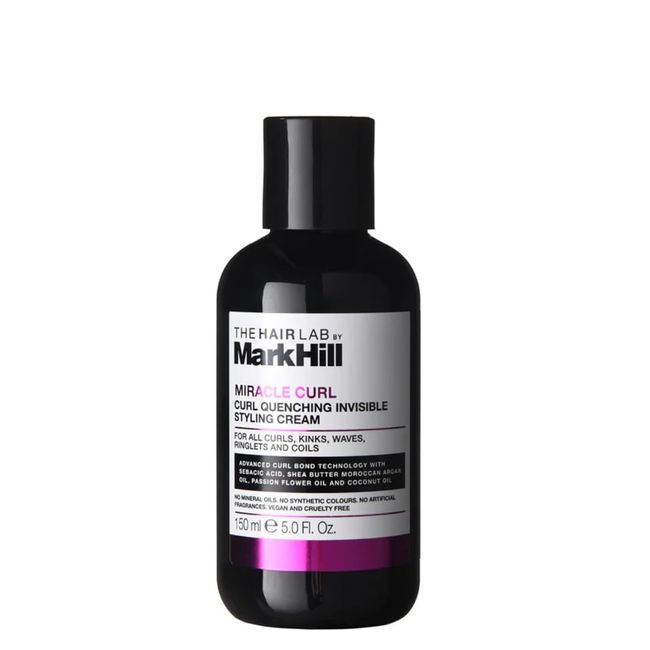 Mark Hill - The Hair Lab - Miracle Curl Quenching Invisible Styling Cream, Curl Repair, 150 ml - Vegan Friendly