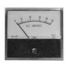 Analog Panel Meter, Moisture Resistance, DC Voltage, 0V to 25V