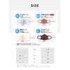 Simple Smile Blood Color Mask, Cooling Sensation, Sports, Color, Washable, Cloth, Antibacterial, Odor Resistant, Pollen, Breathable, UV Protection, White, Size S, Set of 3