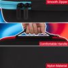 Lebakort Storage Case Compatible with Nintendo Switch 2 (Black + Neon Red Case)