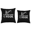 3 Generations 1 Hook Tow Truck Driver Throw Pillow
