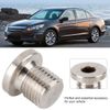 BOROCO O2 Sensor Spacer, M12 1.25mm Oxygen O2 Lambda Sensor Blanking Plug Cap Bang Motorcycles Cars Accessory