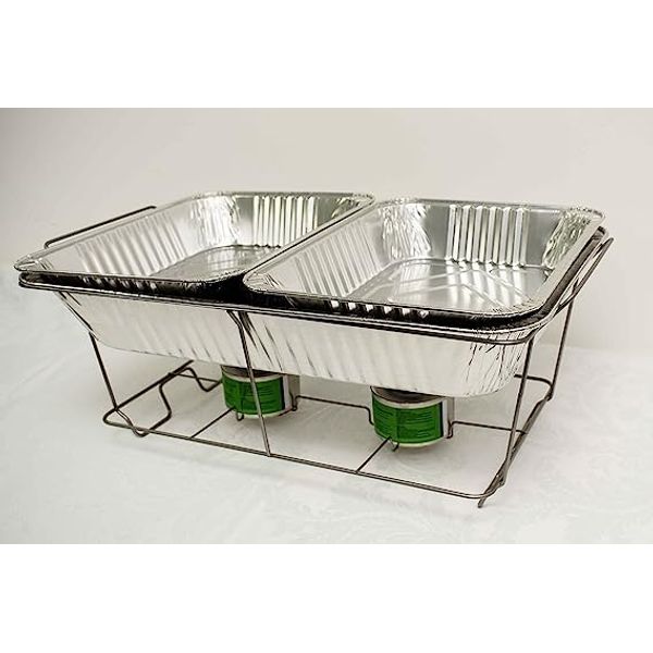 Disposable Chafing Dish x 5 with Food Pans