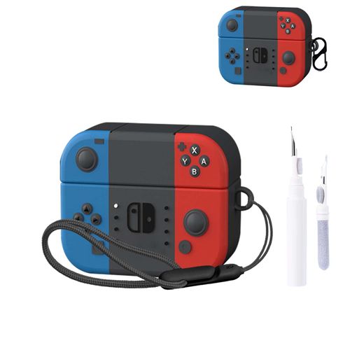 for OnePlus Buds 4 Case Cover,NOUKAJU Wireless Earphone Protective Cover(with Carabiner + Lanyard + Cleaning Pen) Drop-Proof,Scratch-Proof,Shock-Proof,Case for OnePlus Buds 4(Game Consoles)