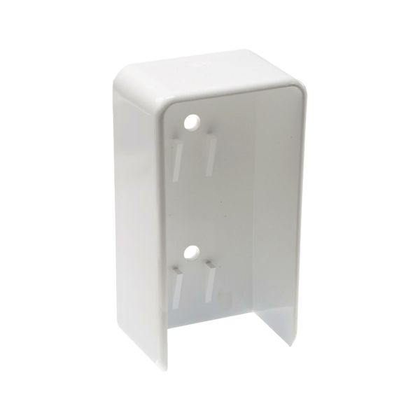Vinyl Rail Mount Bracket 1 3/4" x 3 1/2" - White (Single Bracket)