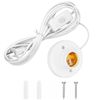 20ft Light Bulb Base with Cord E26/E27 Light Socket with On/Off Switch, 110V-250V Lamp Base for Light Socket with Cord, Light Bulb Socket with Plug-in Lamp Holder Base for ﻿Desktop,Include Screw ﻿ ﻿