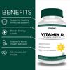 Premium Vitamin D3 | 200 Softgels | 2,000 IU | 6-MONTH SUPPLY!